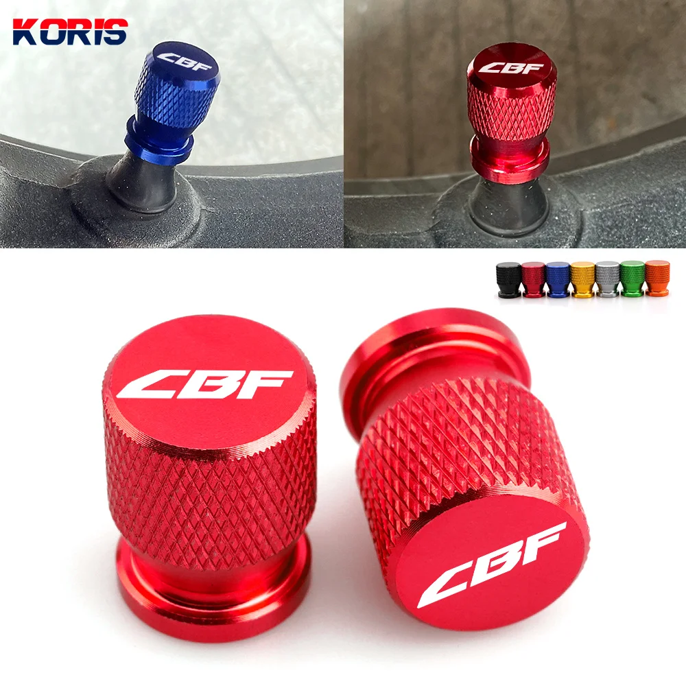 1 Coppia Valvola Della Gomma Della Ruota Tappo di Copertura Spina Per Honda CBF 125 150 250 500 600 S 600N 1000 SA CBF500 CBF600 CBF1000 CBF250 Accessori