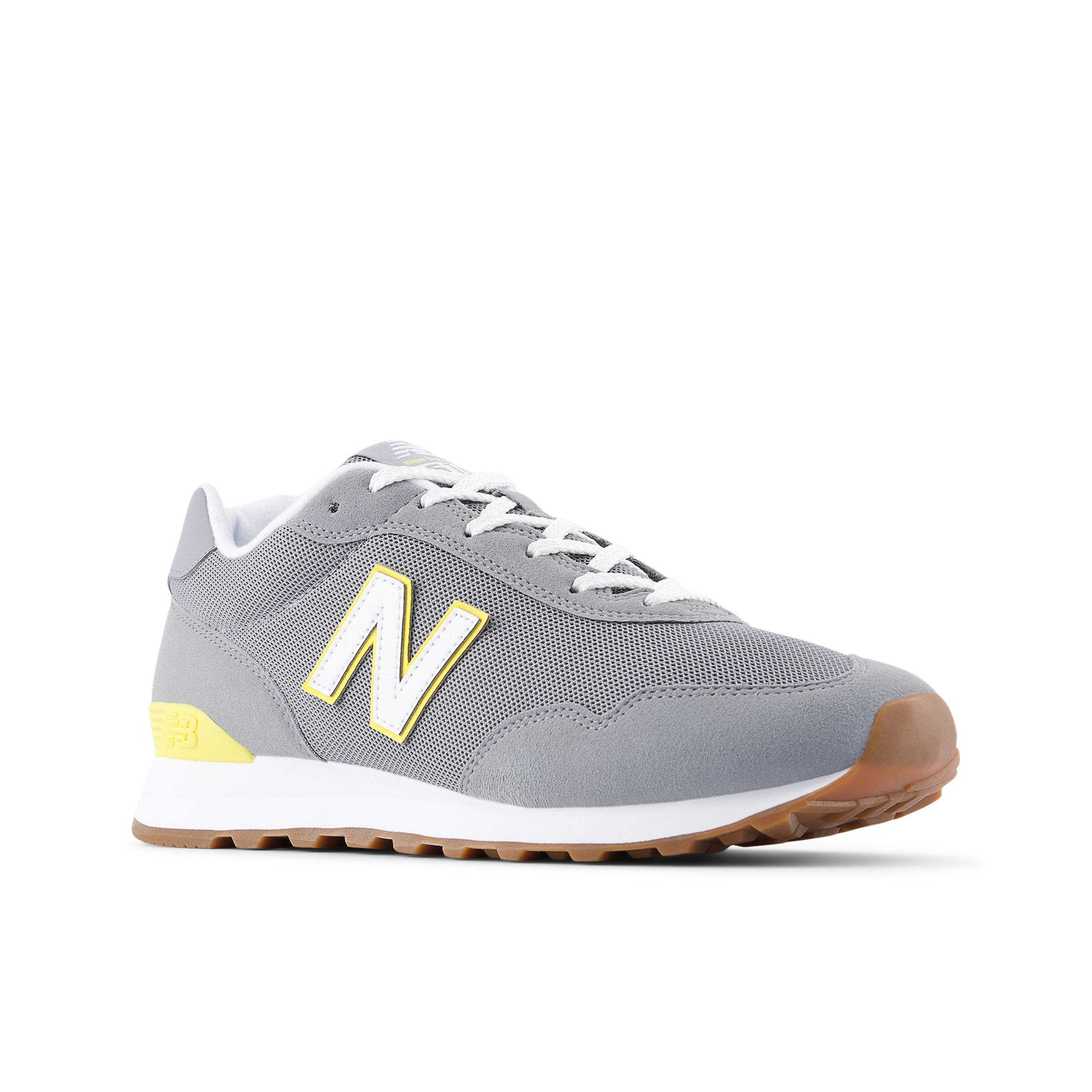 Sneaker NEW BALANCE "515", Damen, Gr. 46,5, slate grau, Synthetik, Textil, Schuhe Sneaker