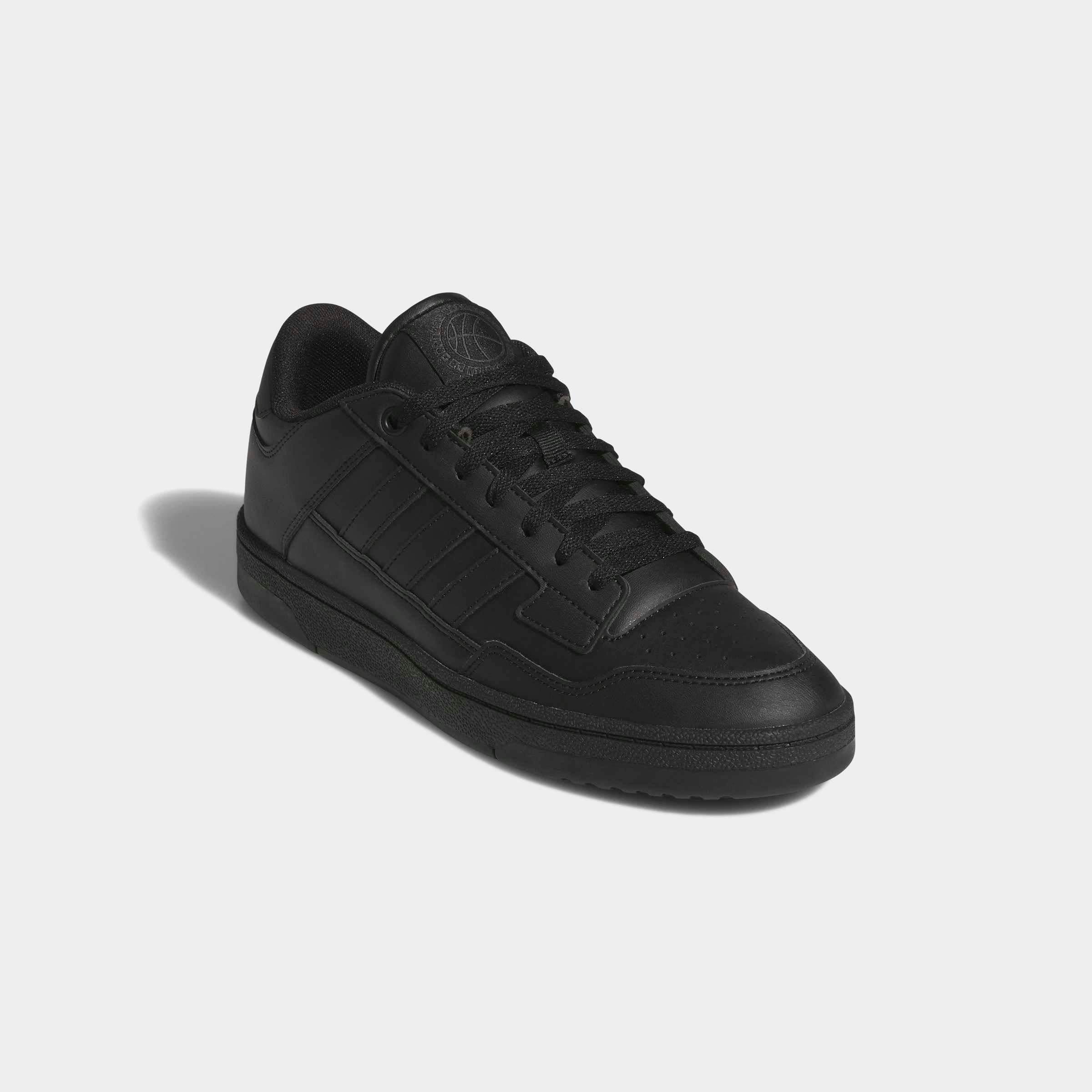 Sneaker ADIDAS SPORTSWEAR "RAPID COURT LOW", Gr. 48, core schwarz, core schwarz, carbon, Synthetik, Schuhe Sneaker
