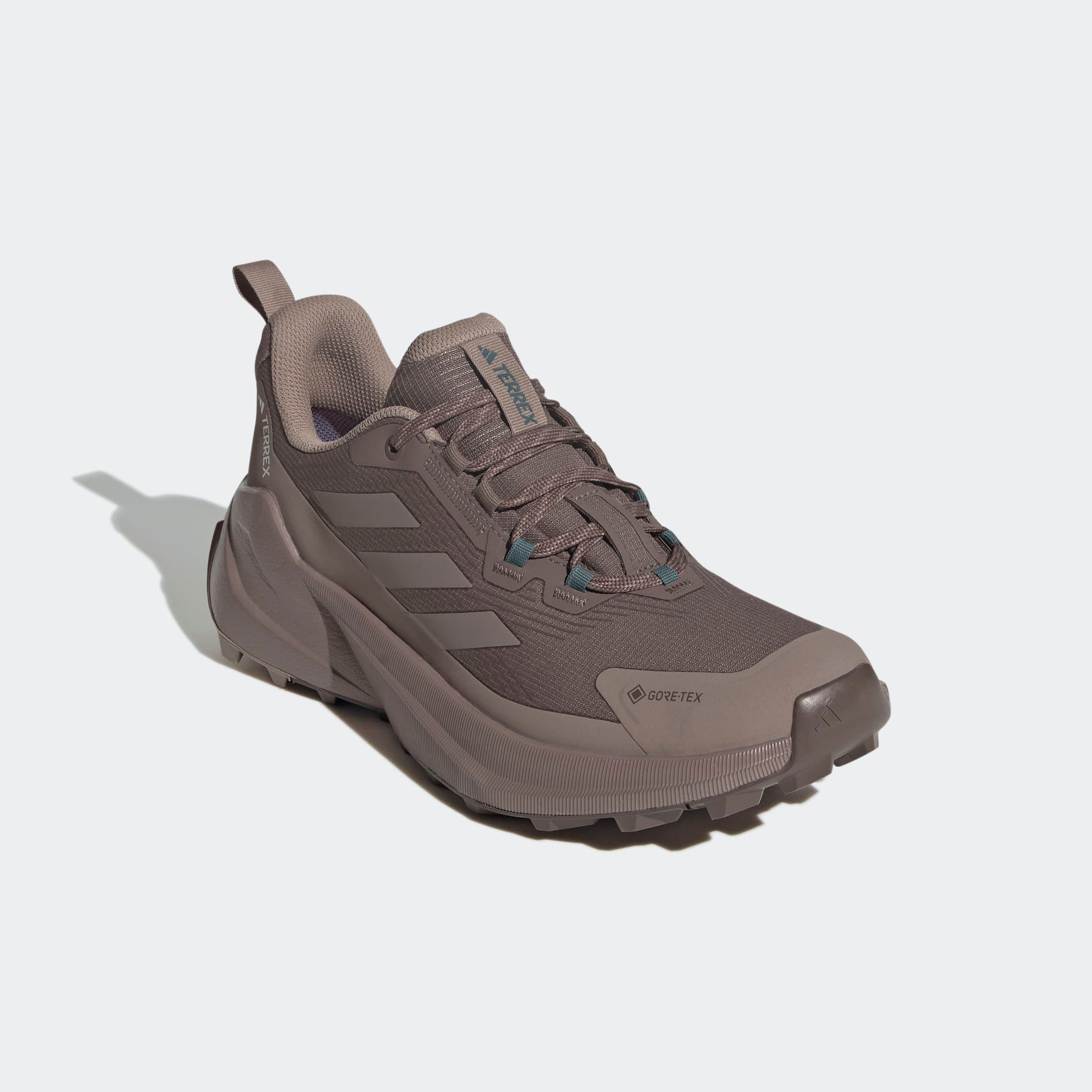 Wanderschuh ADIDAS TERREX "TRAILMAKER 2.0 GORE-TEX", Damen, Gr. 42, earstr, trabrn, chabrn, Synthetik, Textil, Schuhe Wanderschuh, wasserdicht