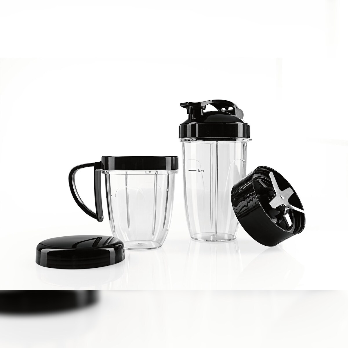 GOURMETmaxx Zubehörset L für Nutrition Mixer Pro 1.000 - Shakes, Smoothies & Co. Image
