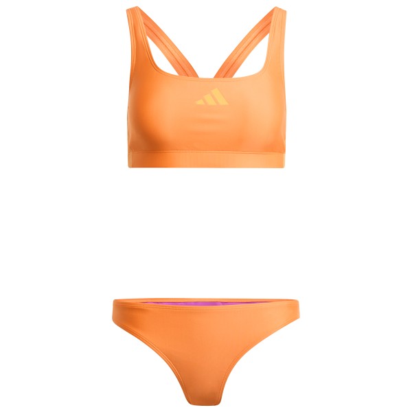adidas - Women's 3-Stipes BLD Bikini - Bikini Gr 32 orange