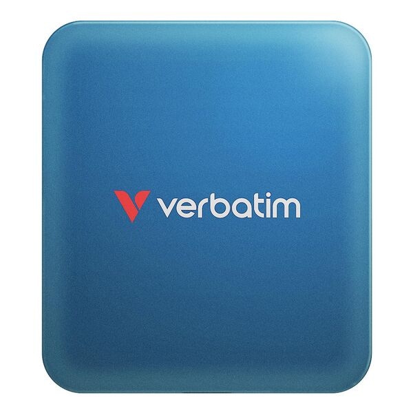 Verbatim Externe SSD-Festplatte »SnapBack« 2 TB blau, 6.2x0.8x7 cm Image