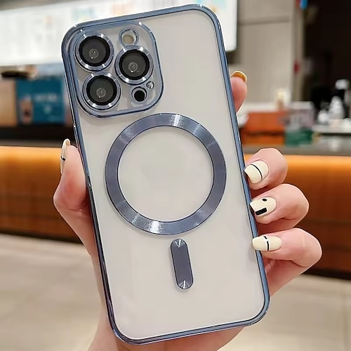 Handy Hülle Handyhüllen Für iPhone 17 Air 17 16 15 14 Pro Max Plus 13 Pro Max Rückseite Magnetisch Stoßfest Retro TPU Image