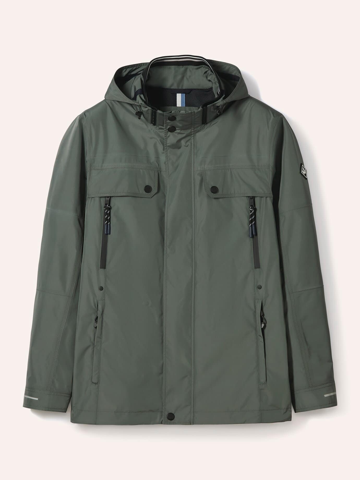 Walbusch Herren Aquastop Reisejacke Grün