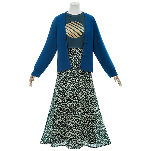 Kleid Maskerade Film- und TV-Themenkostüme for Damen Erwachsene Halloween Karneval Comic-Konzert Anime Expo Image