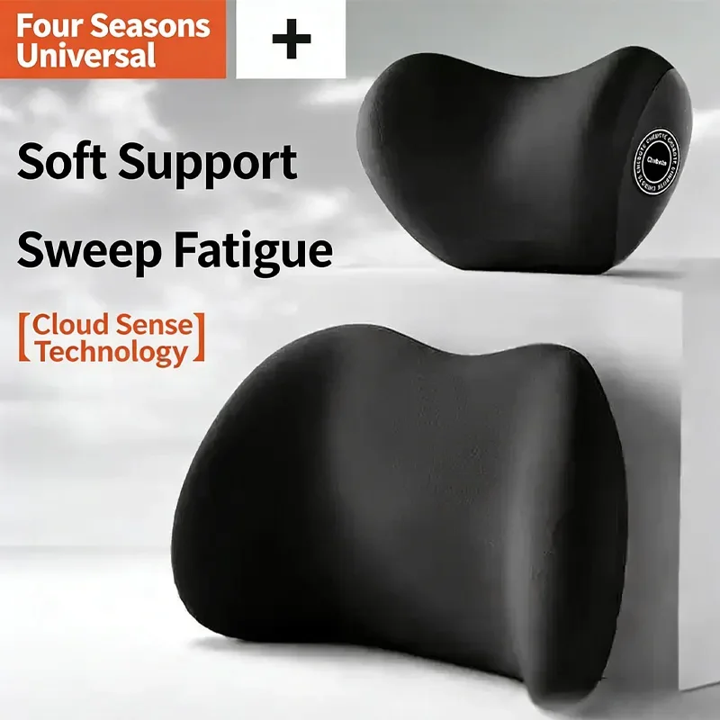 Car headrest neck pillow, car backrest neck pillow, car seat headrest pillow, car seat lumbar support pillow Accessories