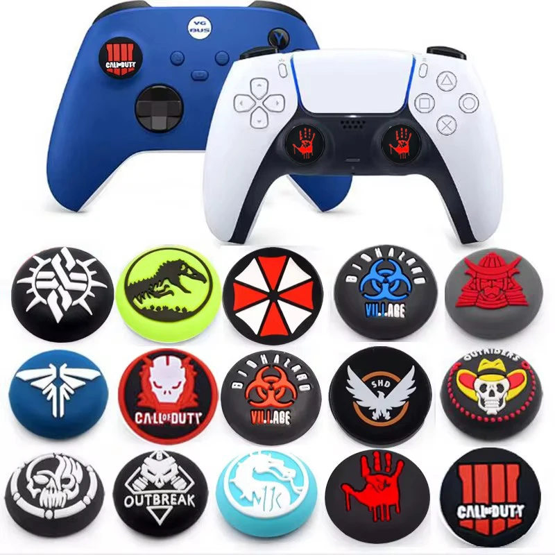 Thumb-Stick Grip Cap Thumbstick Joystick Abdeckung Fall Für Sony Dualshock 5/4/3 PS5 PS4 PS3 Slim Xbox 360 NS Schalter Pro Controller