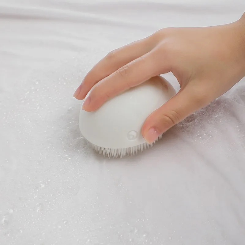 Waschbürste mit weichen Borsten, Fingernagel-Peeling und Zehenbürste, schmutzabweisender Reiniger für Schuhe, Kleidung und Hosen Image