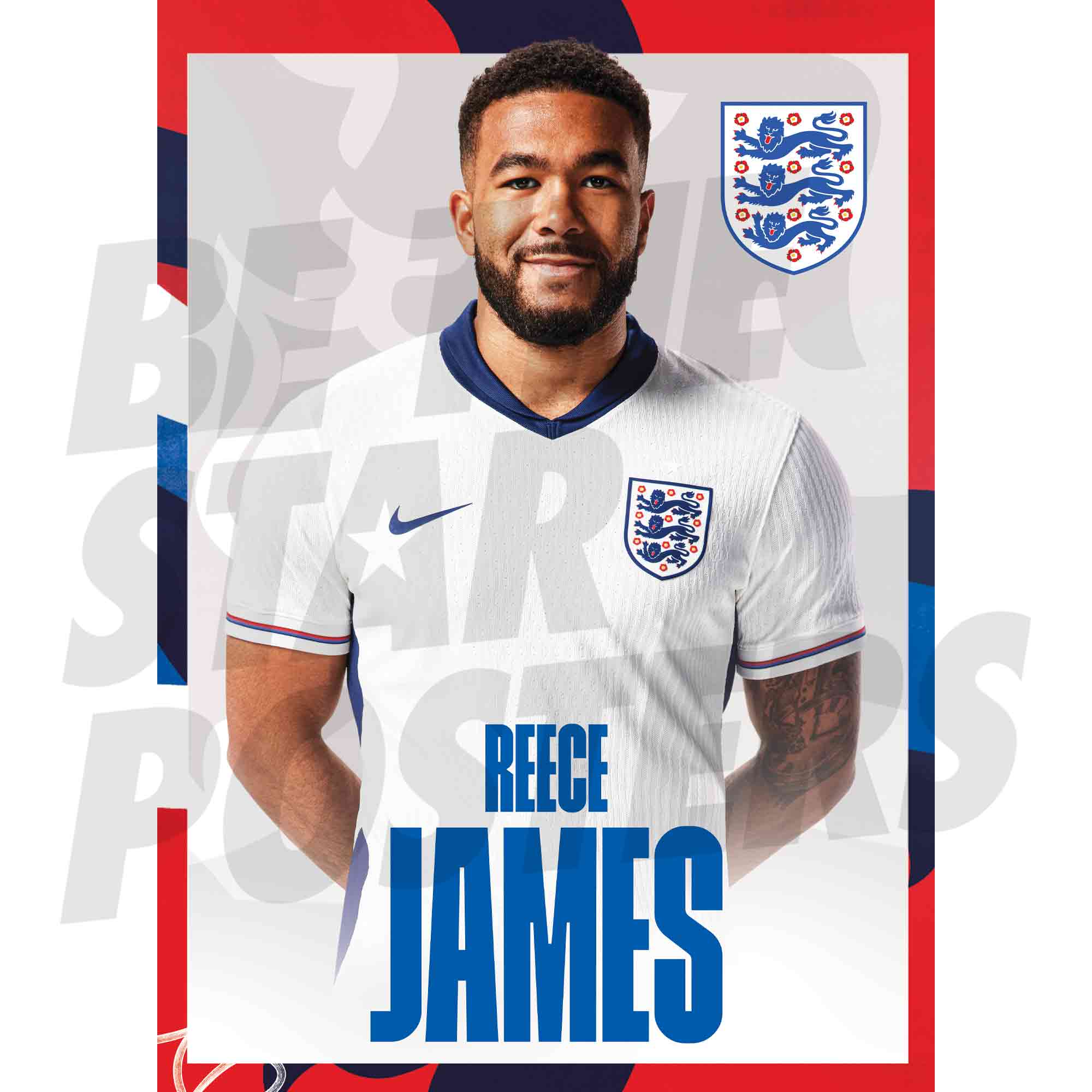 England Reece James Porträtfoto (A3) Image