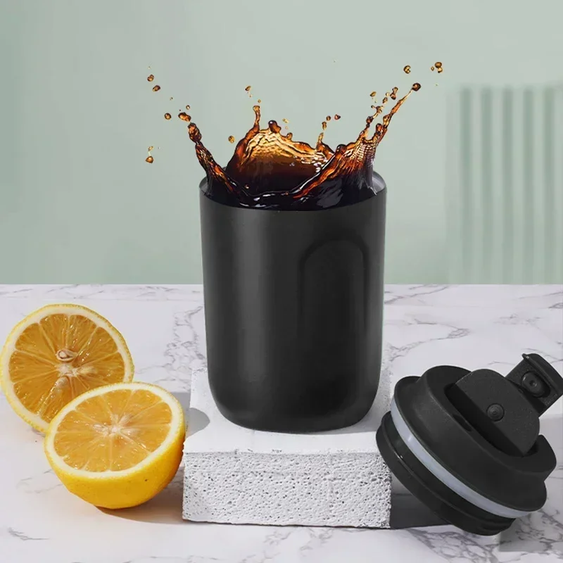 Mini-Vakuumflasche aus Edelstahl 316, Thermosbecher für Studenten, Outdoor, tragbare Auto-Kaffee-Wasserflasche in einer Vielzahl von Farben Image