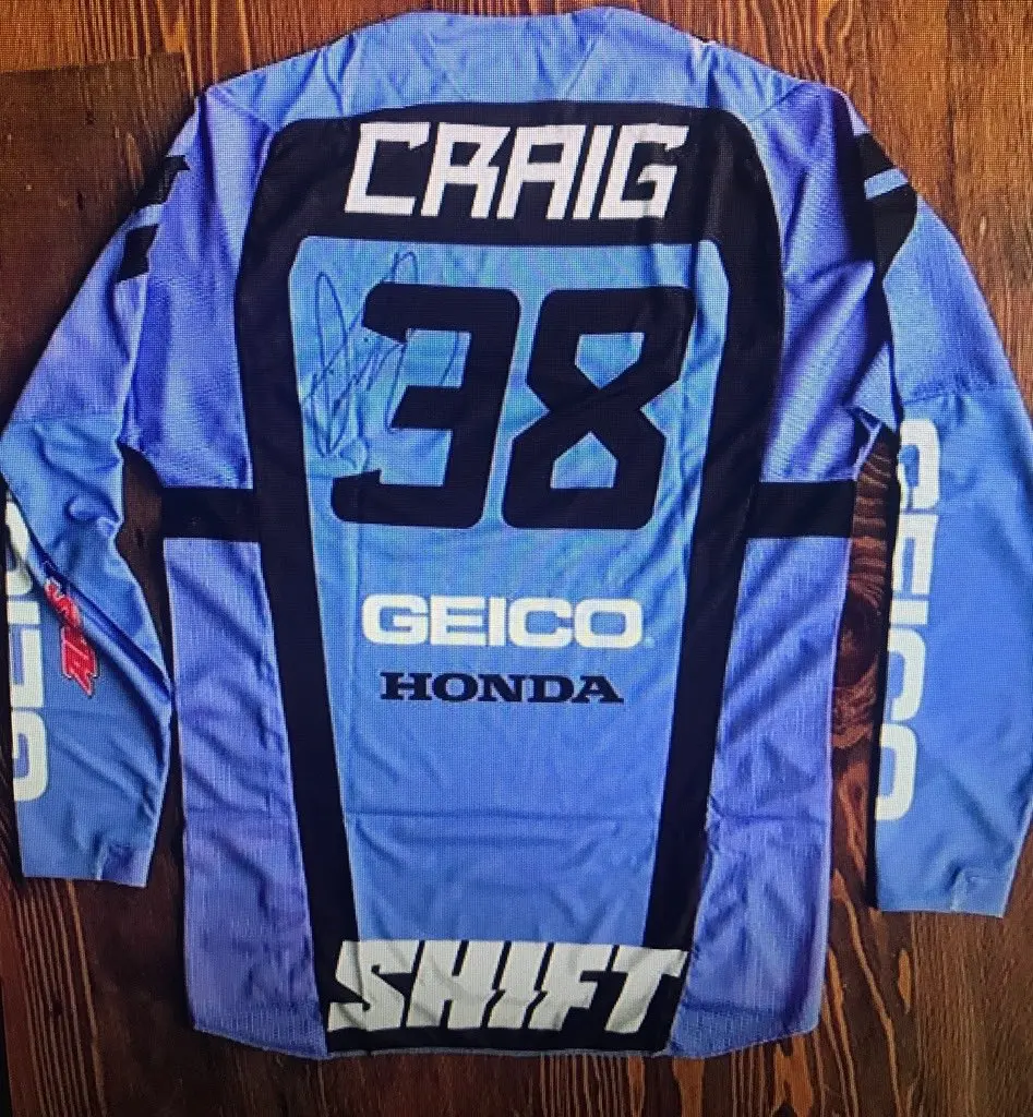 2026 Neuer Honda Christian Craig Nr. 38 Offroad-Motorrad-Reitanzug, atmungsaktiv, schnell trocknend, langärmeliges T-Shirt Image