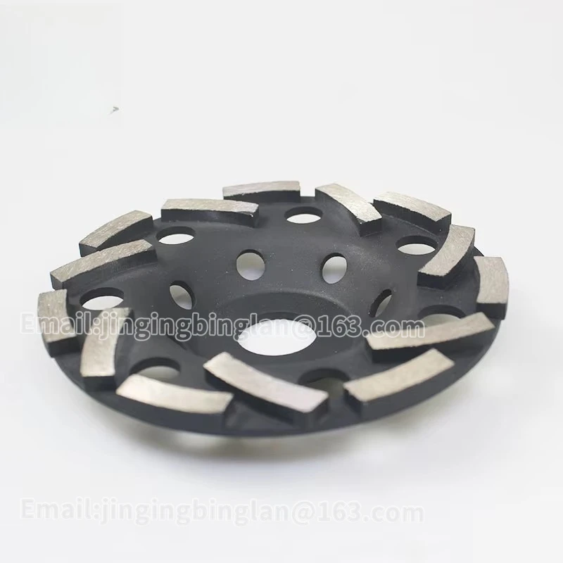 5 Zoll 125 mm Loch 22,23 mm Diamant-Schleifscheibe Diamant-Sandbecherscheibe Marmor mattes Pad für Steinbeton Image