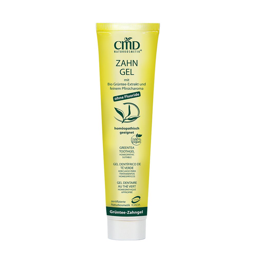 CMD Naturkosmetik Gel per denti con tè verde 75 ml