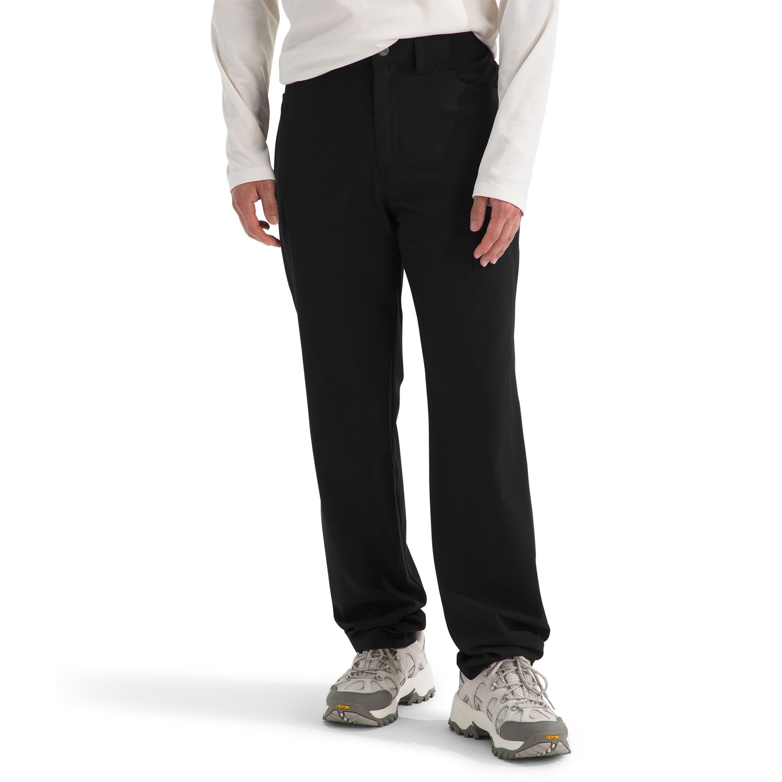 The North Face Men's Paramount 5-Pocket Pant (Size 32) Black/Black, Elastine,Polyester