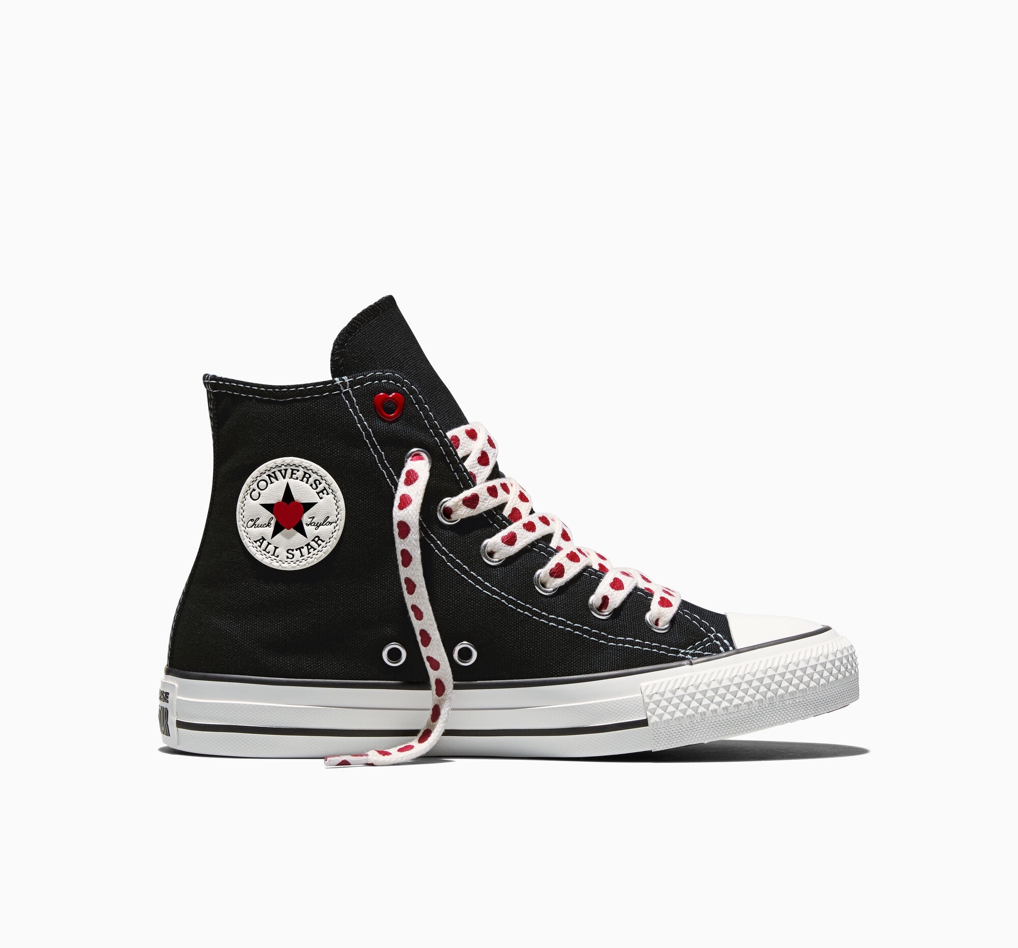 Sneaker CONVERSE "CHUCK TAYLOR ALL STAR", Damen, Gr. 36, schwarz, vintage weiß, days ahead, Textil, Schuhe Sneaker