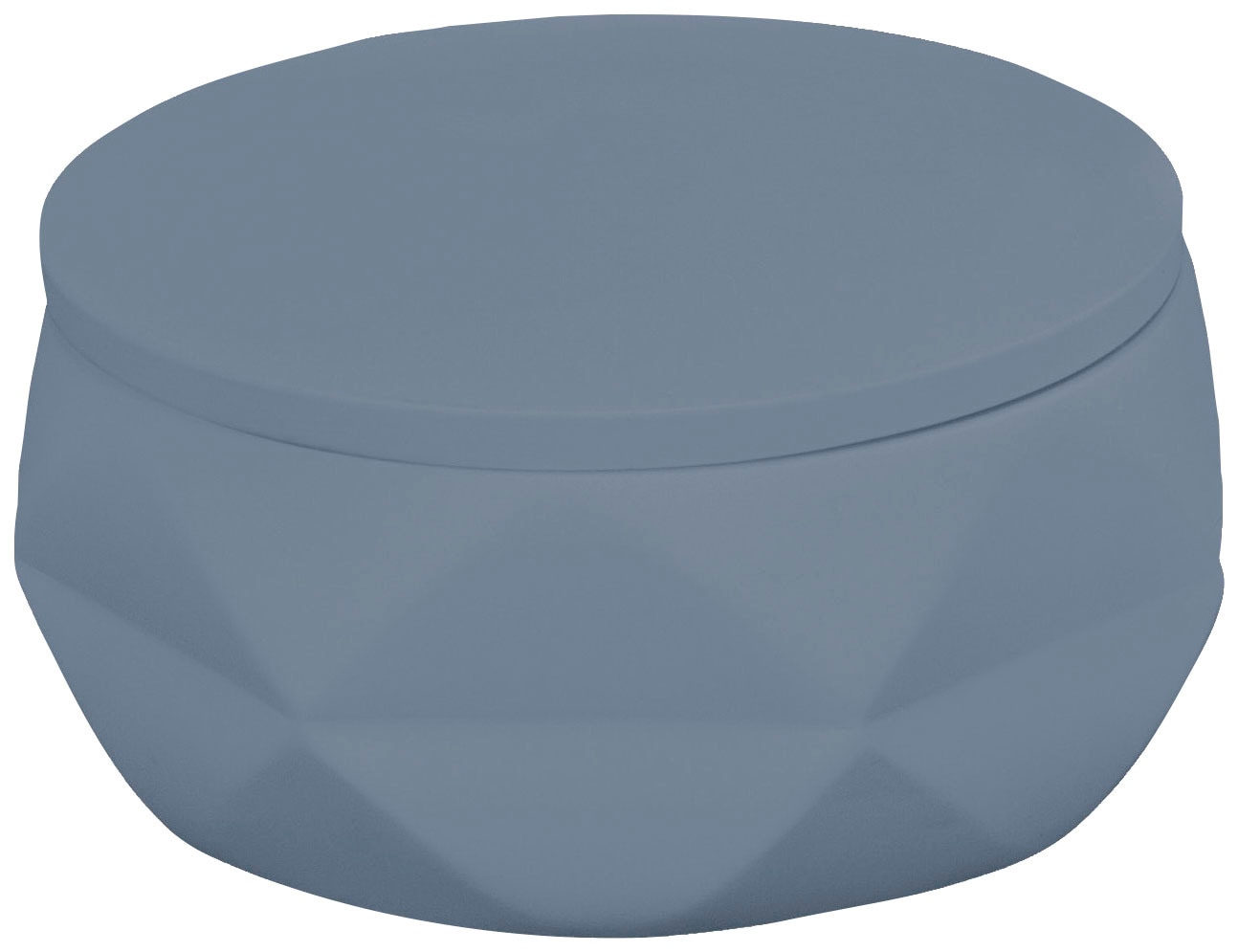 Aufbewahrungsdose KLEINE WOLKE "Crackle Jar", blau (mare), Polyresin (Kunststein), Aufbewahrungsboxen