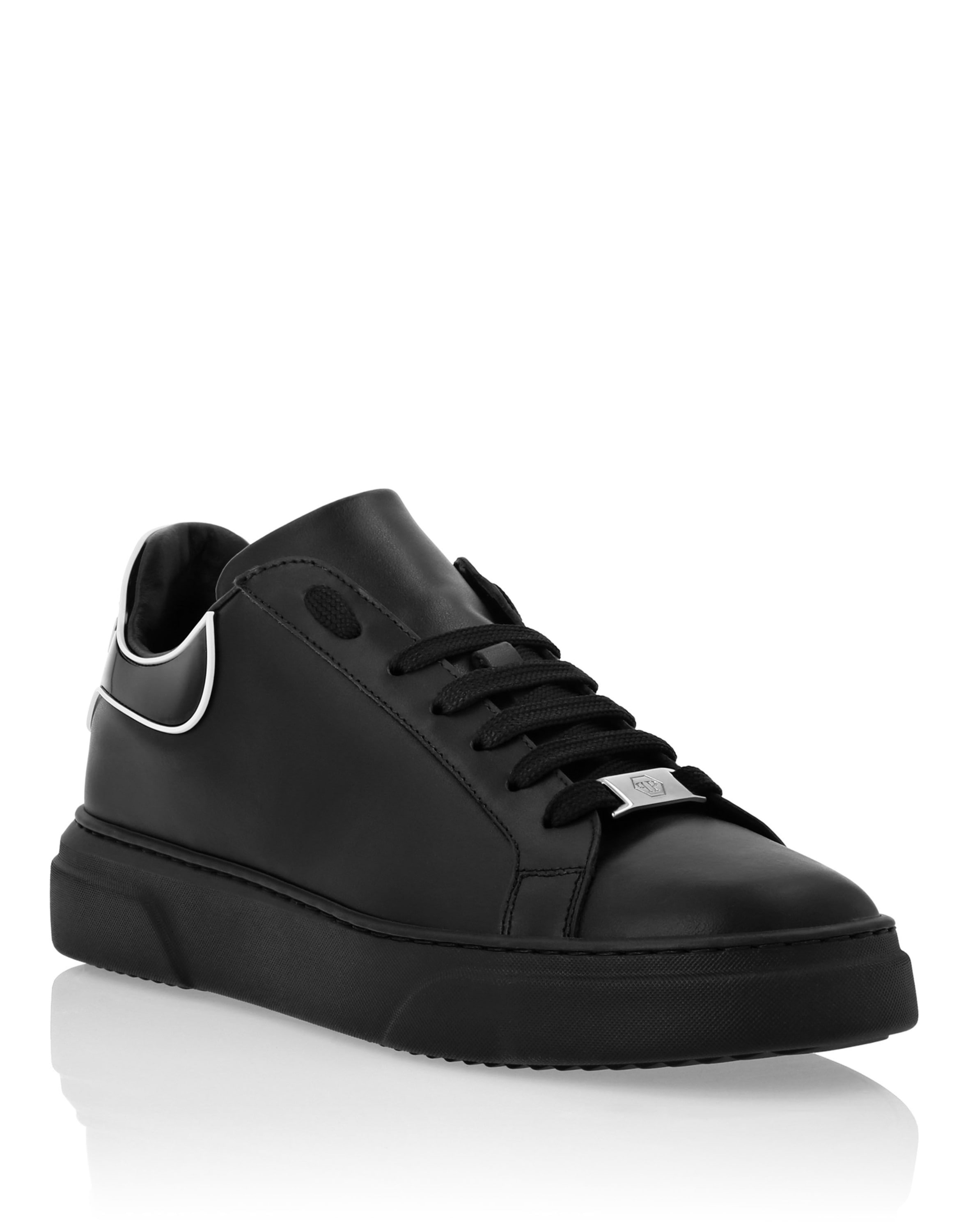 Sneaker PHILIPP PLEIN "Big Bang", Damen, Gr. 35, Normalschaft, 0202, schwarz, schwarz, Schuhe Sneaker