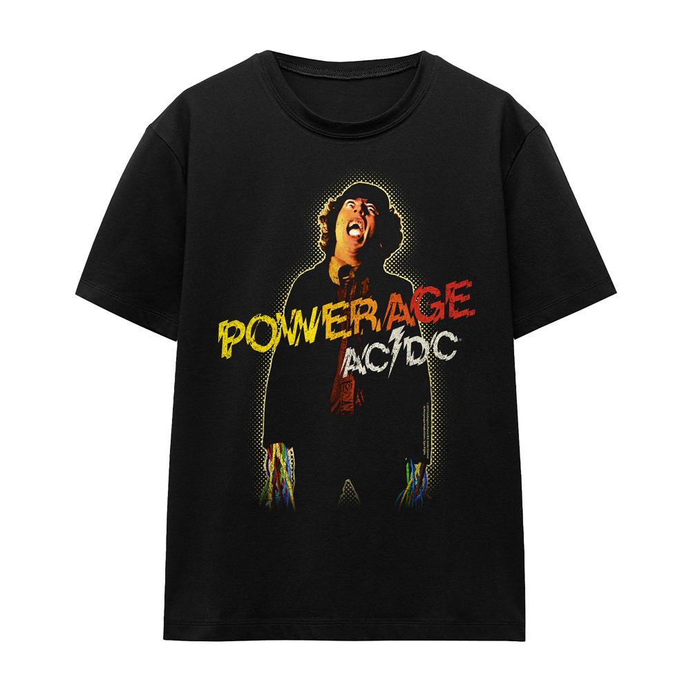 AC/DC - "Powerage" T-Shirt für Herren/Damen Unisex (Schwarz) Image