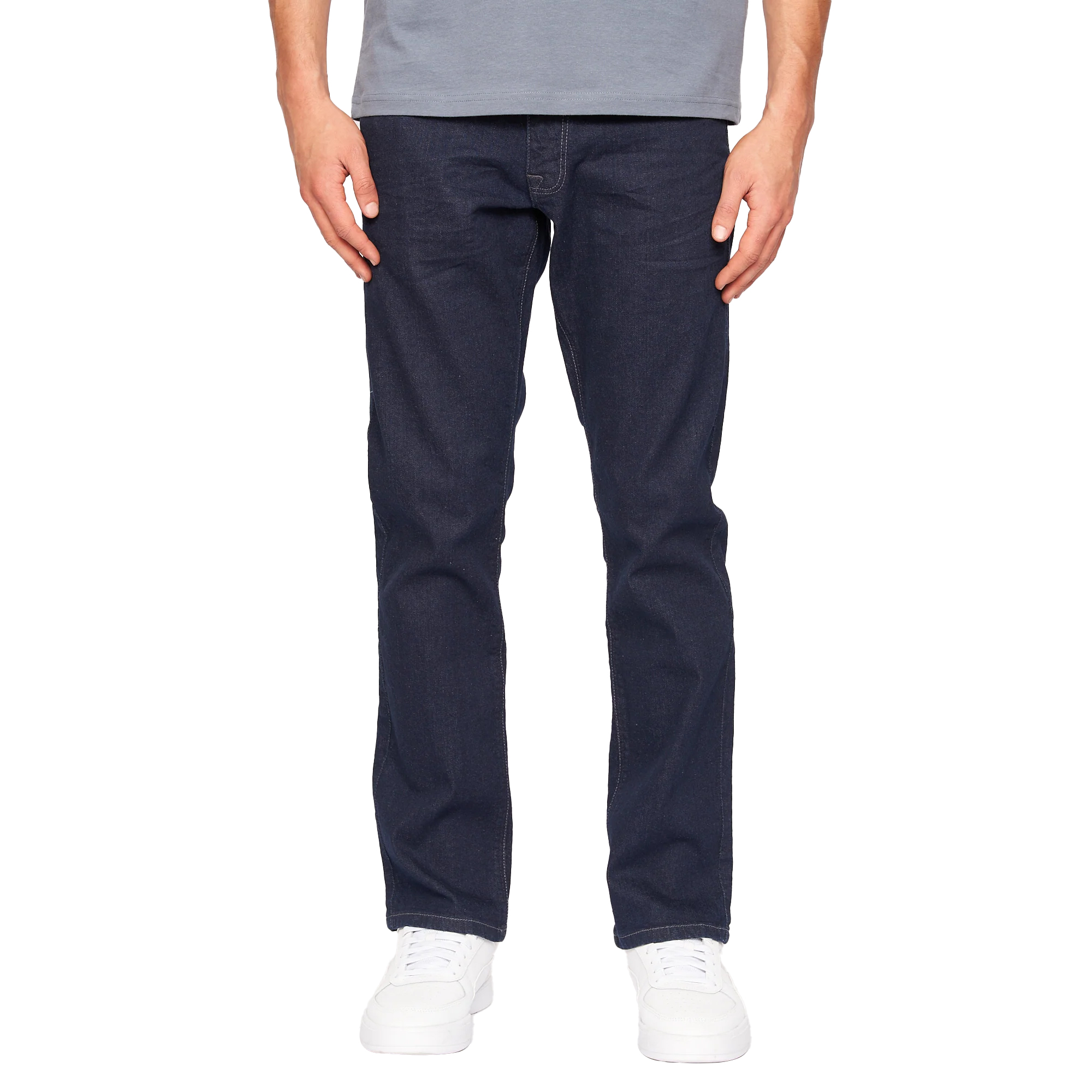 Crosshatch - "Cadman" Jeans für Herren (Rohe Wäsche) Image