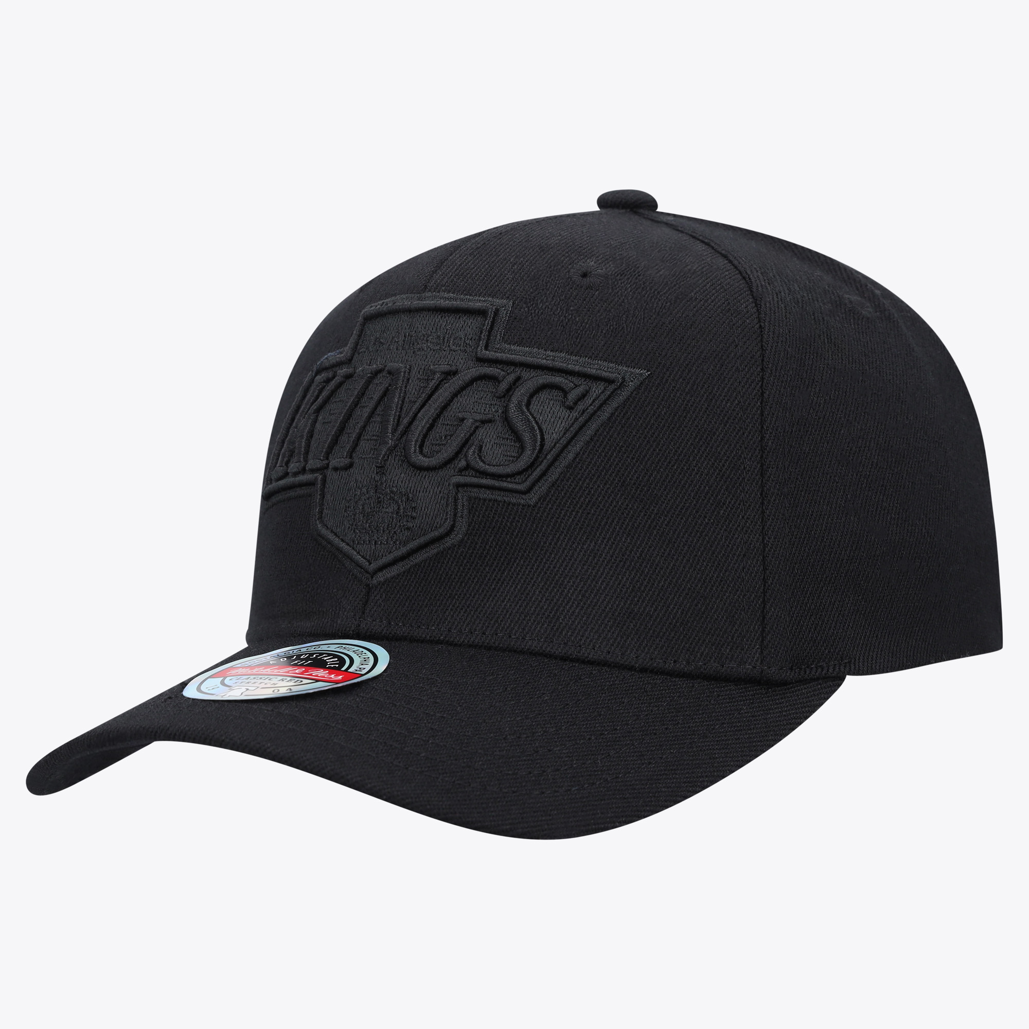 Los Angeles Kings Mitchell & Ness Klassische Snapback-Kappe mit Ton-in-Ton-Logo Image