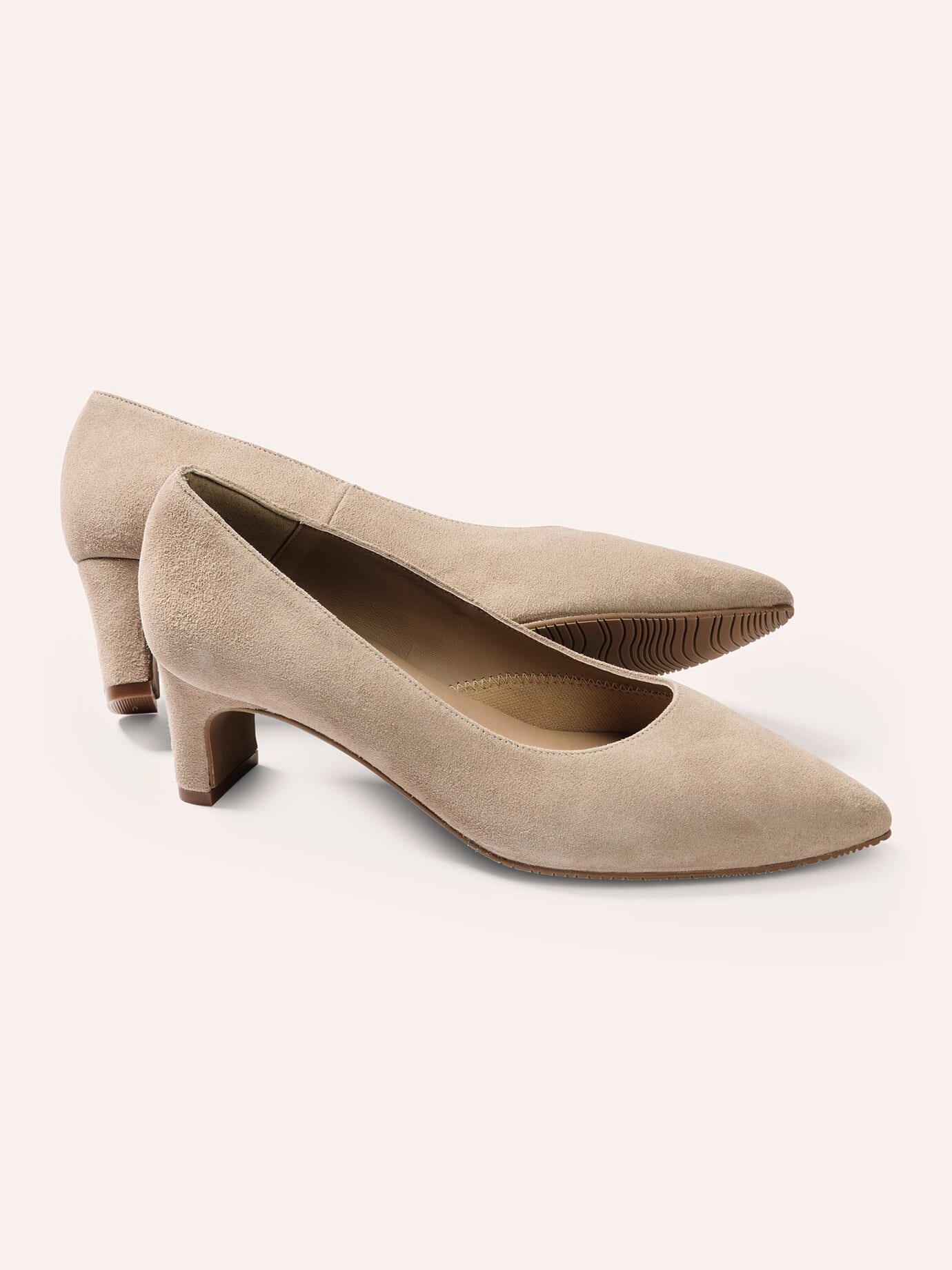Walbusch Damen Soft Pumps Beige noch offen: Muster