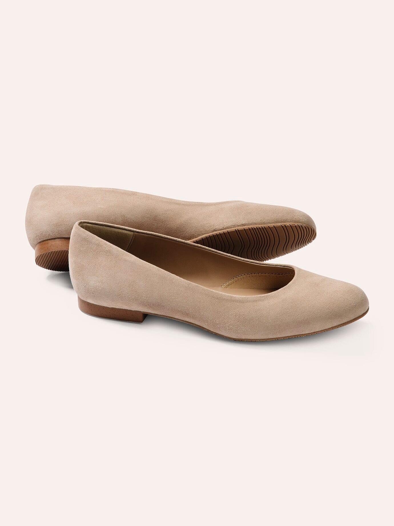 Walbusch Damen Soft Ballerina Beige noch offen: Muster