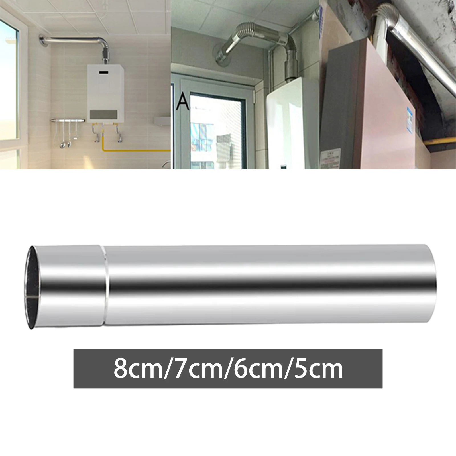 Rauchbecken-Verlängerungsrohr, Kaminzeltrohr, Herdrohre, Rauchbeckenrohr für heiße Zelte, Holzofen, Winterheizung