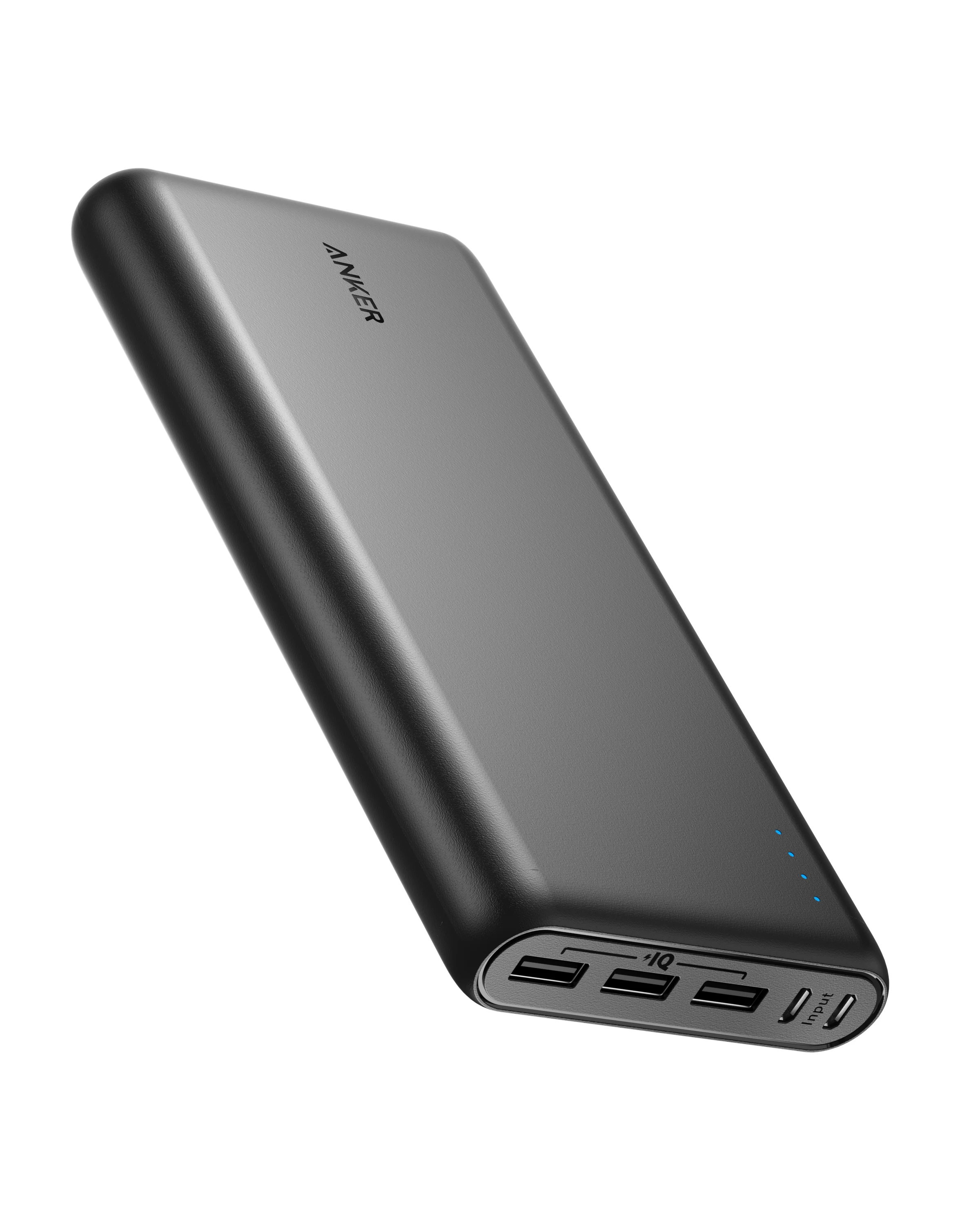Anker Power Bank, 26800 mAh externer Akku mit Dual-Eingangsanschluss und Doppelschnellladung, 3 USB-Anschlüsse ohne A-C-Kabel Image