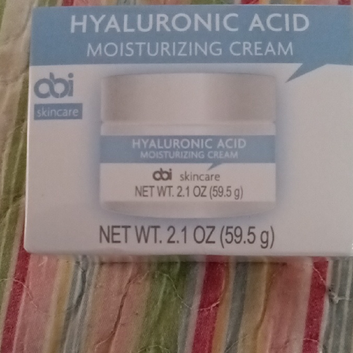 Adidas Skincare | Adidas Hyaluronic Acid Moisturizing Cream - White And Blue | Color: White | Size: Os