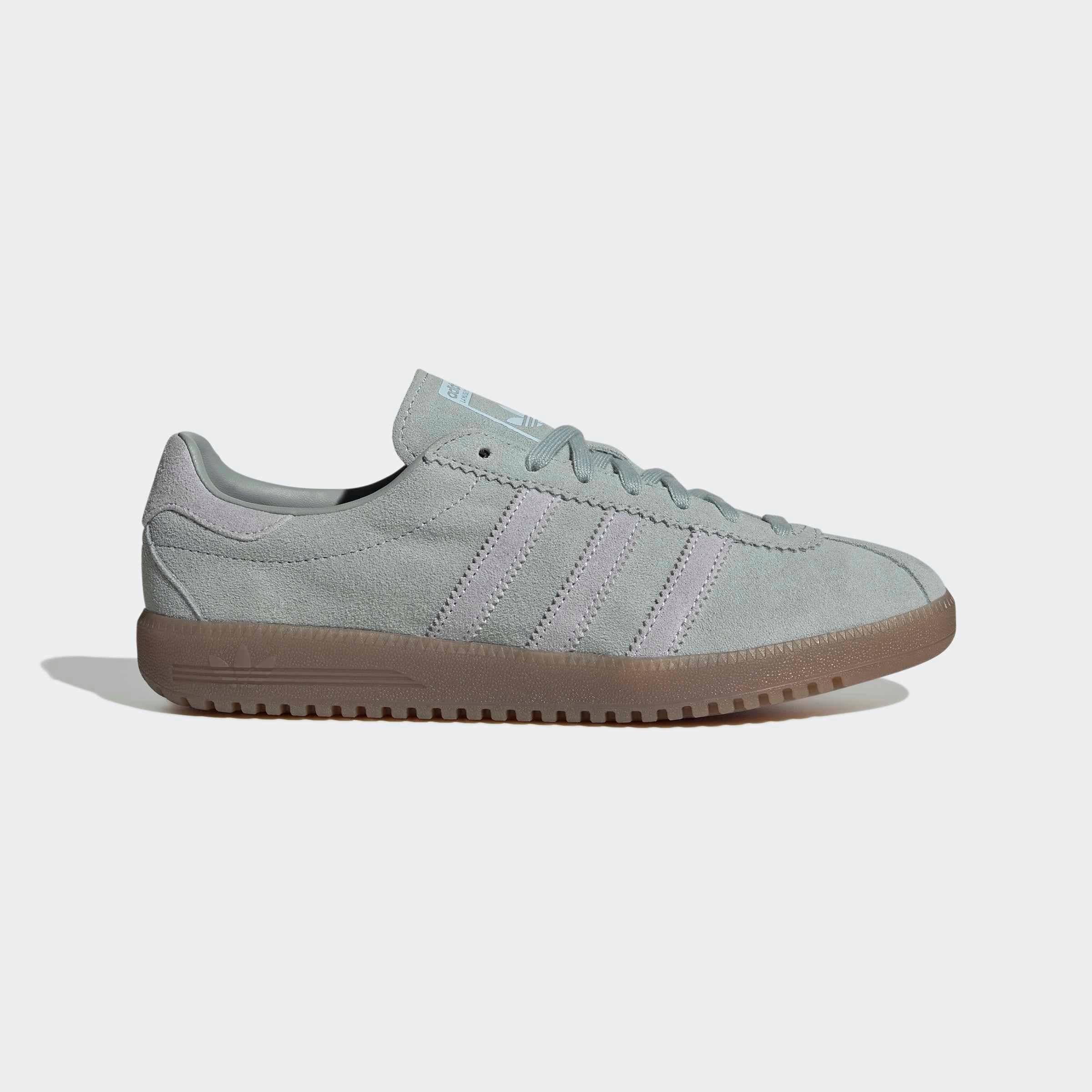 Sneaker ADIDAS ORIGINALS "ADIDAS BRMD", Damen, Gr. 37, wonder sage, crystal sky, gum5, Leder, Schuhe Sneaker