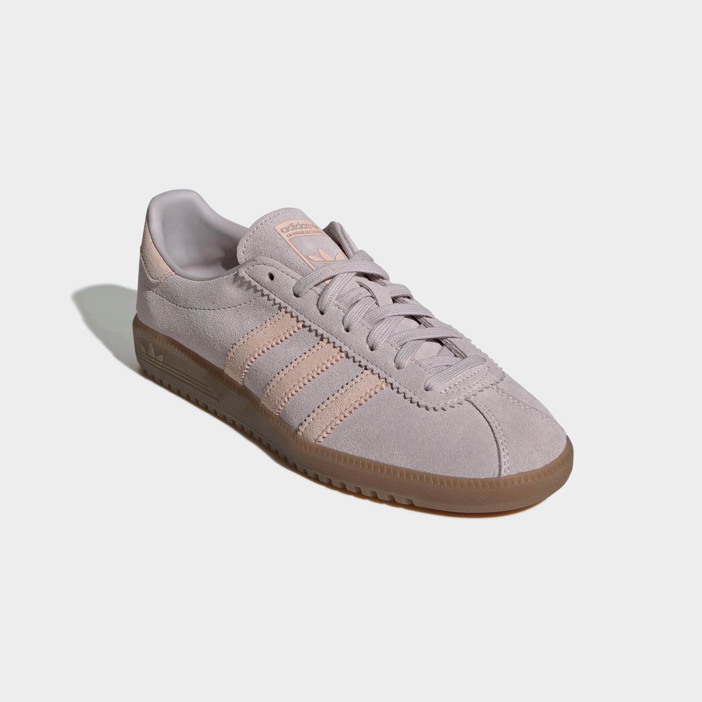 Sneaker ADIDAS ORIGINALS "ADIDAS BRMD", Damen, Gr. 41, ice lila, blush pink, gum5, Leder, Schuhe Sneaker
