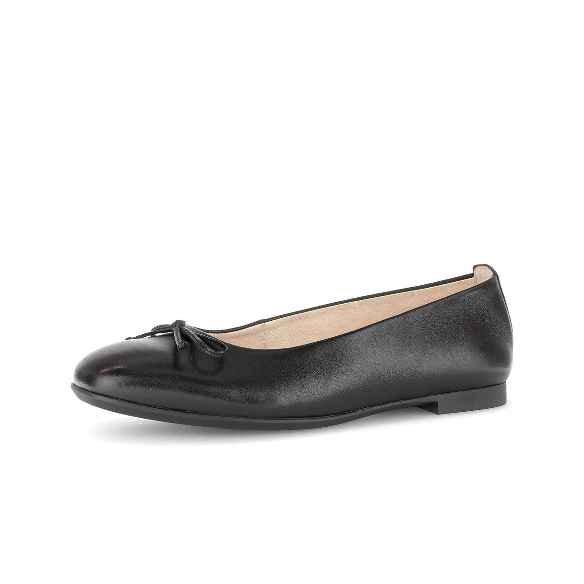 Ballerina GABOR "Eleganter Ballerina", Damen, Gr. 40, schwarz, Schuhe Ballerina