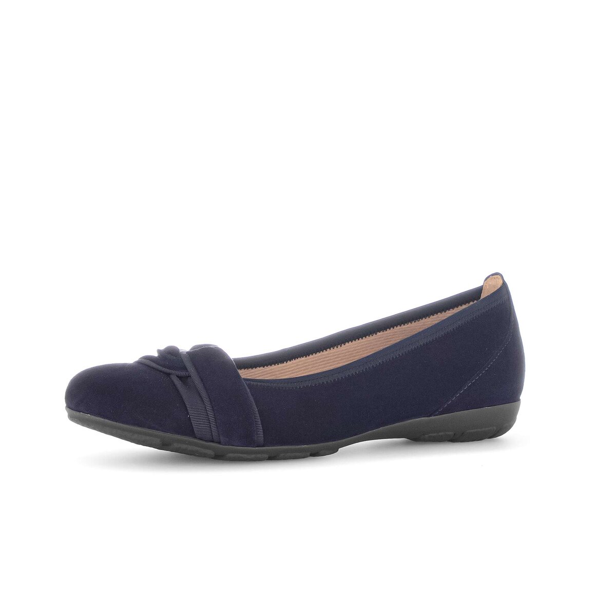 Ballerina GABOR "Sportliche Ballerina", Damen, Gr. 39, blau, Schuhe Ballerina