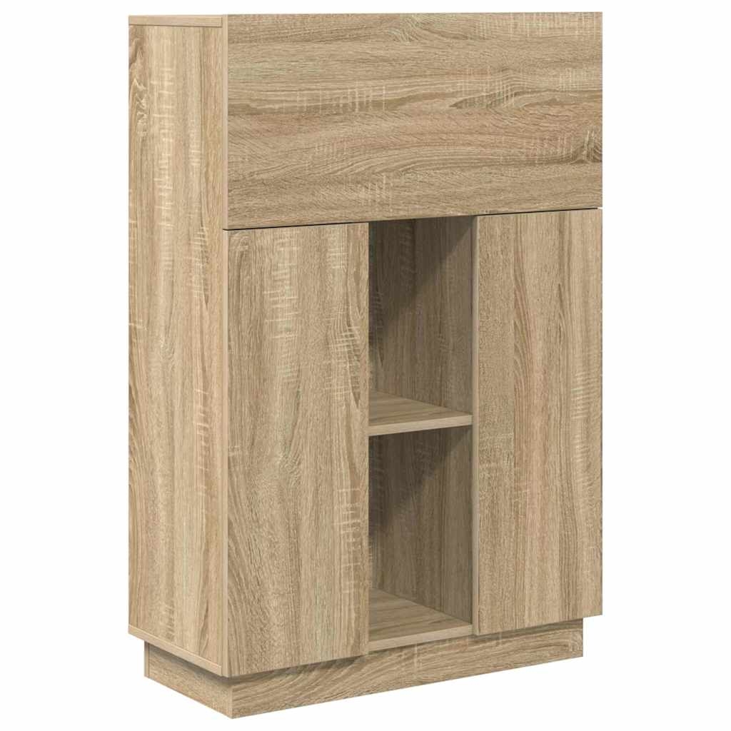 vidaXL Schreibtisch Sonoma-Eiche 71.5 x 31.5 x 106.5 cm Holzwerkstoff Image
