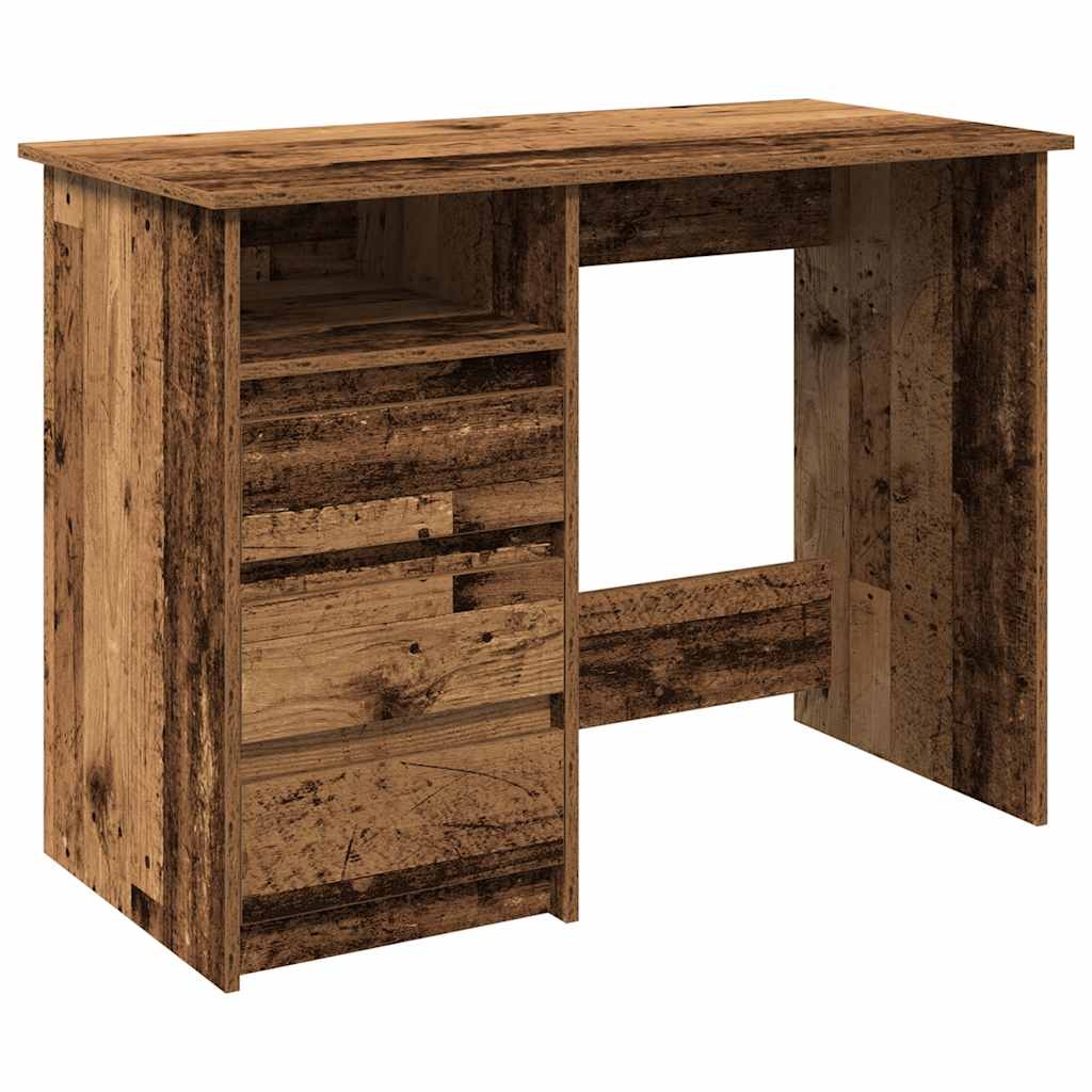 vidaXL Schreibtisch Altholz-Optik 102x50x75 cm Holzwerkstoff Image
