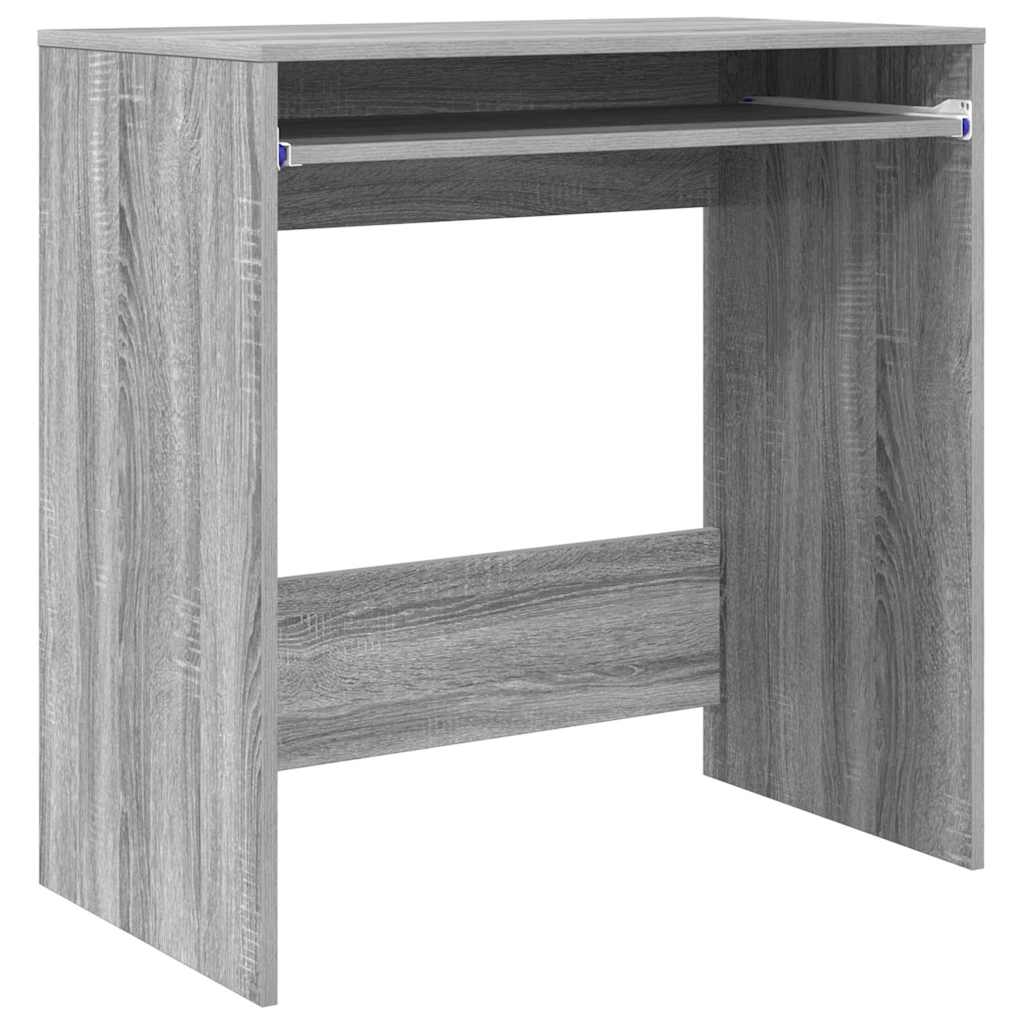 vidaXL Schreibtisch Graues Sonoma 77,5 x 43 x 79 cm Holzwerkstoff Image
