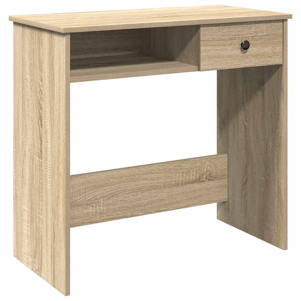 vidaXL Schreibtisch Sonoma-Eiche 80x40x75 cm Holzwerkstoff Image