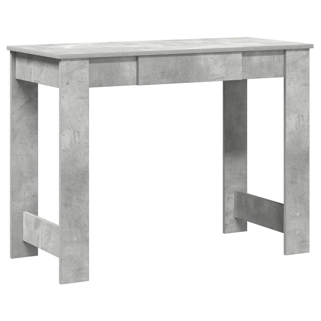vidaXL Schreibtisch Betongrau 100x45x75 cm Holzwerkstoff Image
