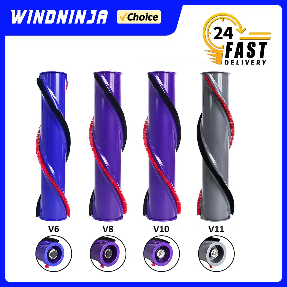 Barra Rullo Per Dyson V6 V8 V10 V11 Cordless Aspirapolvere Spazzola Elettrica Testa Roller Bar Spazzola Rullo Accessori Pezzi di Ricambio