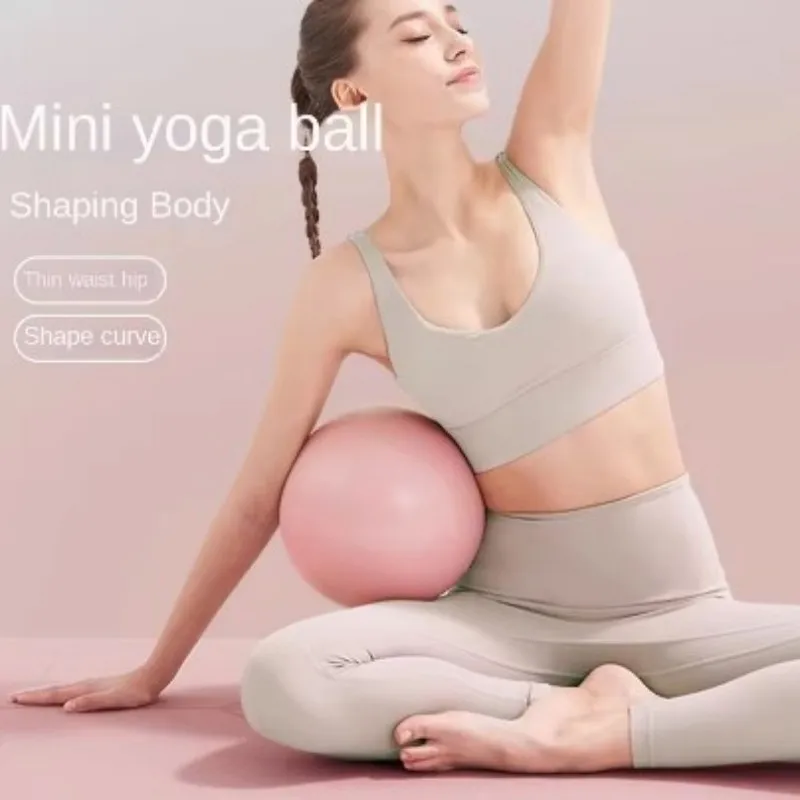 25cm Yoga Ball Exercise Gymnastic Fitness Pilates Ball Balance Exercise Gym Fitness Yoga Ball Indoor Training Yoga Ball Core