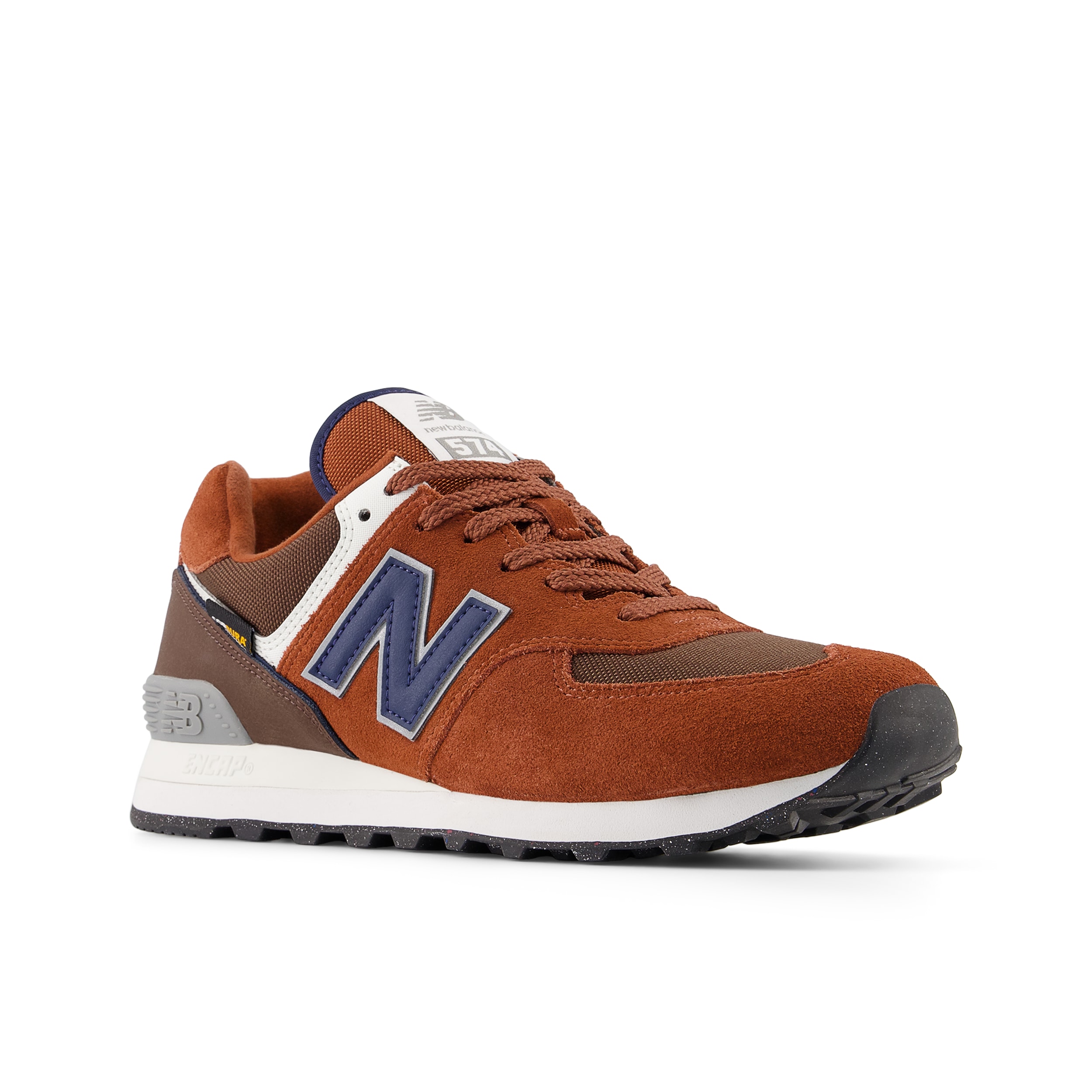 Sneaker NEW BALANCE "574", Damen, Gr. 39,5, aluminum grau, Synthetik, Textil, Schuhe Sneaker