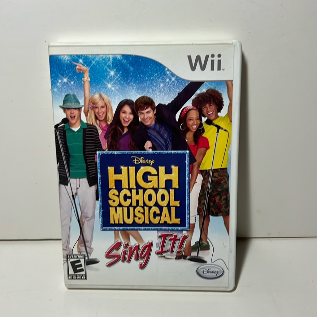 Disney Video Games & Consoles | Wii Disney High School Musical Sing It! | Color: Black/White | Size: Os
