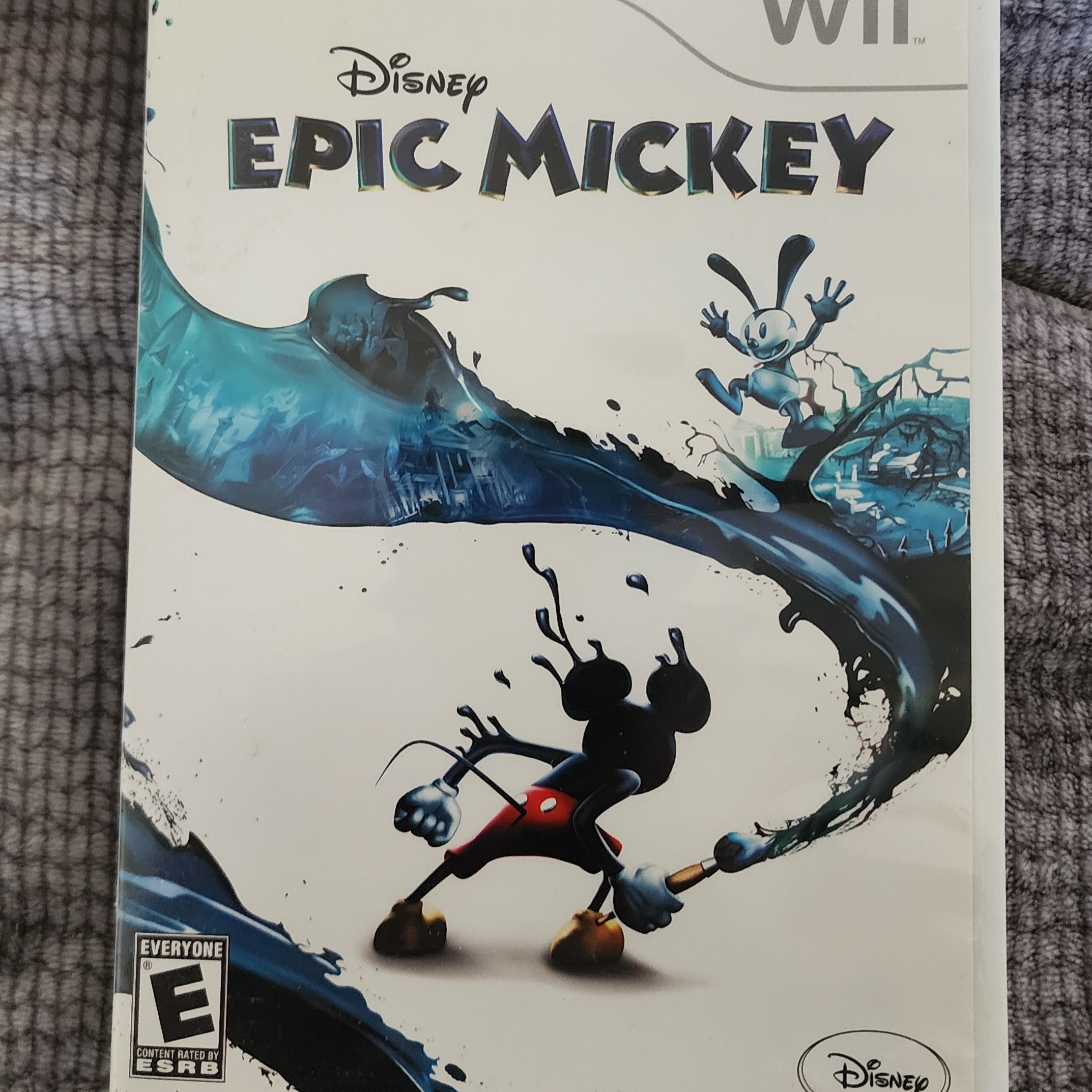 Disney Video Games & Consoles | Disney Epic Mickey Wii Game - Black, Blue, And Red | Color: Black/Blue | Size: Os