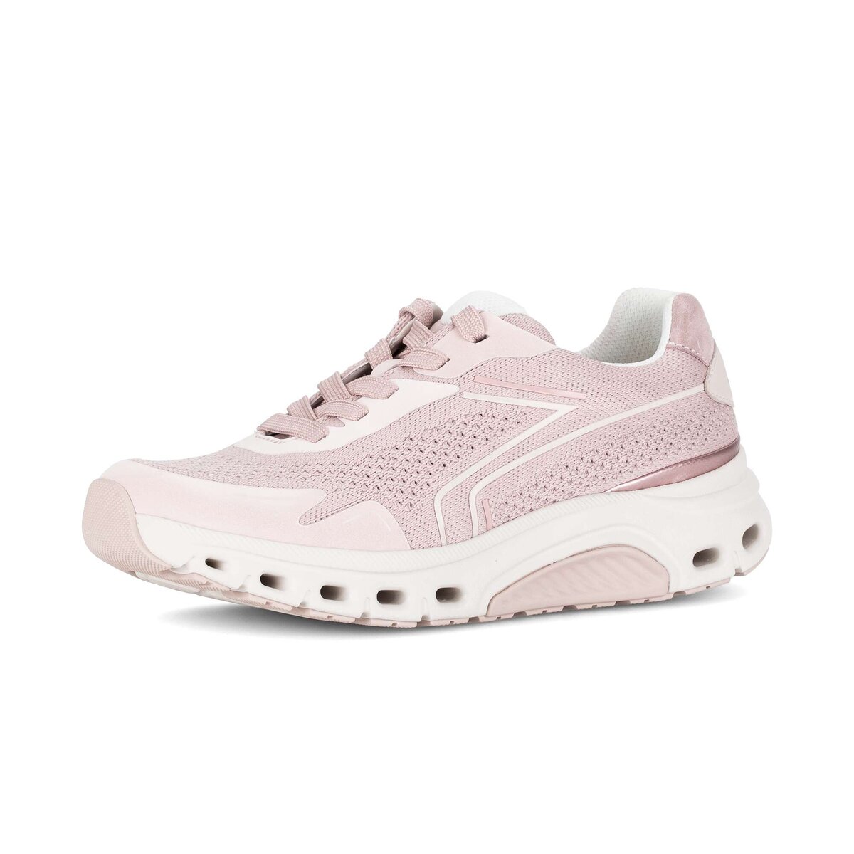 Sneaker GABOR "Sneaker low Textil", Damen, Gr. 35,5, rosa, Schuhe Sneaker