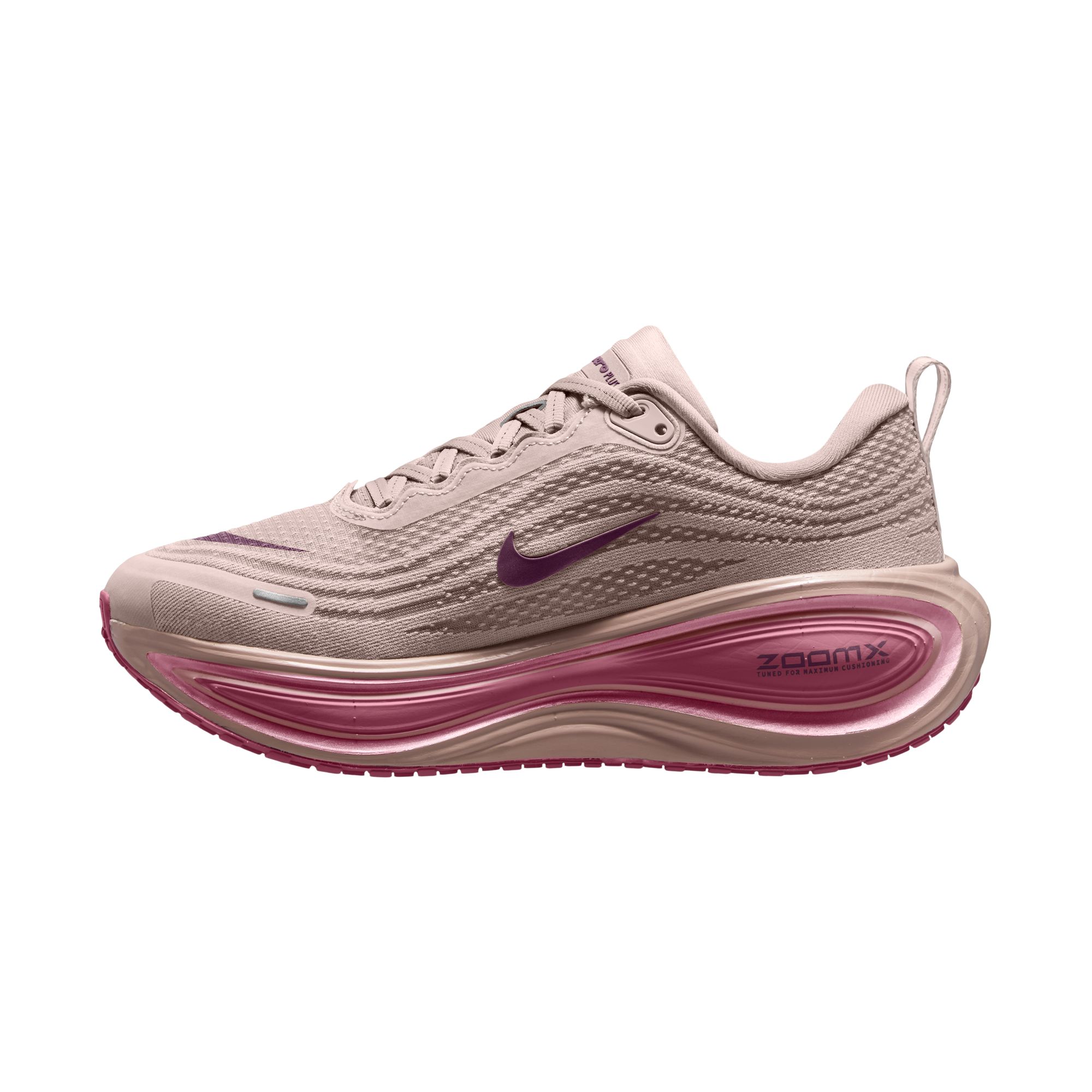Laufschuh NIKE "W NIKE VOMERO PLUS", Damen, Gr. 40, silt rot, bordeaux, sweet beet, Synthetik, Textil, Schuhe Laufschuh