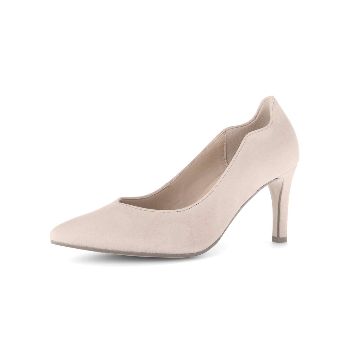 Pumps GABOR "Eleganter Pumps Rauleder", Damen, Gr. 38, rosa, Schuhe Pumps