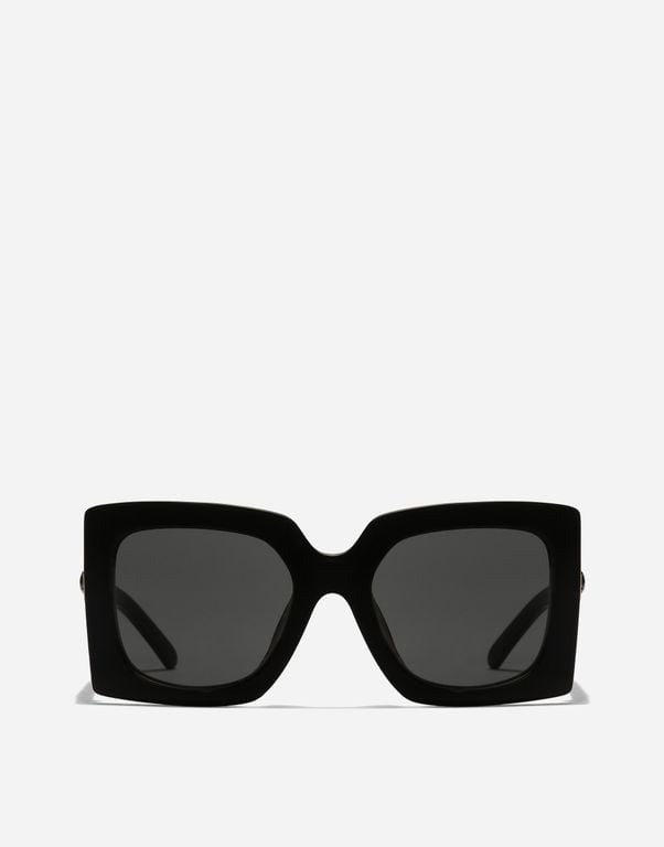 Dg Filigrana Sunglasses - Black - Dolce & Gabbana Sunglasses