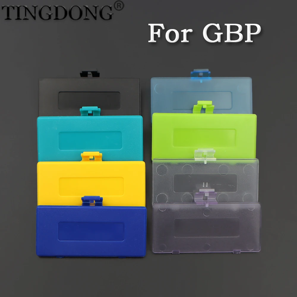 1-10 Stück für GameBoy Pocket GBP Konsole Batterieabdeckung Batteriefachdeckel Gehäuse Ersatz Zubehör Image
