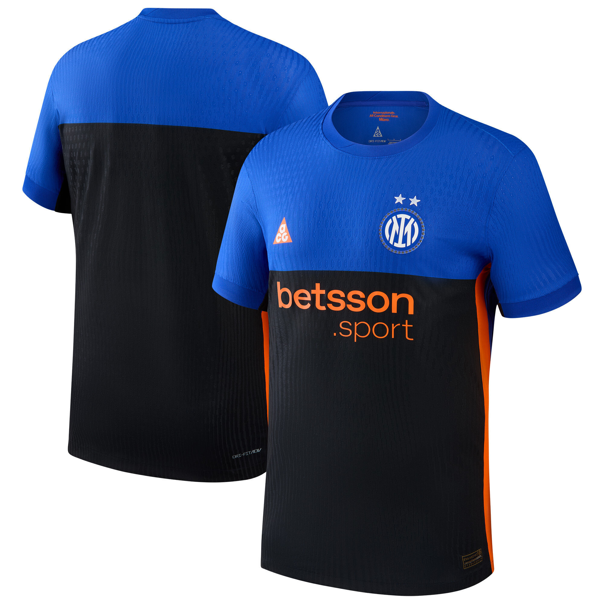Inter Milan ACG Dri-FIT ADV Match Viertestrikot 2025-2026 Image